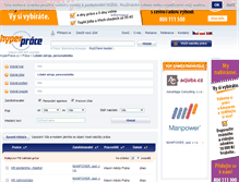 Tablet Screenshot of lidske-zdroje-personalistika.hyperprace.cz